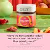 OLLY Collagen Gummy Rings, Supports Skin Elasticity and Firmness, 2.5g Collagen, Clinically-Tested, Peach, 15 Day Supply – 30 Count(Rings)