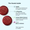 OLLY Goodbye Stress Gummy, GABA, L-Theanine, Lemon Balm, Stress Relief Supplement, Berry – 42 Count(74 Count (Pack of 1))