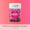 OLLY Immunity Gummy, Immune Support, Elderberry, Zinc, Vitamin C, Supplement, Berry Flavor, 15 Day Supply – 45 Count(1 Count (Pack of 45))