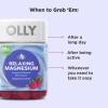 OLLY Relaxing Magnesium Gummies, Supports Muscle Relaxation*, Magnesium Citrate, Raspberry Lavender Flavor, 15 Day Supply – 60 Count(Raspberry Lavender)