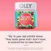 OLLY Teen Girl Multi Gummy, Healthy Skin and Immune Support*, Essential Vitamins, Biotin, Zinc, Chewable Multivitamin, Strawberry Melon Flavored, 50 Day Supply – 100 Count(100 Count (Pack of 1))