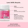 OLLY Undeniable Beauty Gummy, For Hair, Skin, Nails, Biotin, Vitamin C, Keratin, Chewable Supplement, Grapefruit, 30 Day Supply – 60 Count(120 Count (Pack of 1))