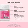 OLLY Undeniable Beauty Gummy, For Hair, Skin, Nails, Biotin, Vitamin C, Keratin, Chewable Supplement, Grapefruit, 30 Day Supply – 60 Count(60 Count (Pack of 1))
