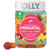 OLLY Essential Prenatal Gummy Multivitamin, Folic Acid, Vitamin D, Omega 3 DHA, Supports Healthy Growth and Brain Development, Citrus Berry – 84 Count(84 Count)