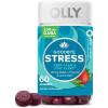OLLY Goodbye Stress Gummy, GABA, L-Theanine, Lemon Balm, Stress Relief Supplement, Berry – 42 Count(60 Count (Pack of 1))
