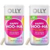 OLLY Happy Hoo-Ha Capsules, Probiotic for Women, Vaginal Health and pH Balance, 10 Billion CFU, Gluten Free – 25 Count(25 Count (Pack of 2))