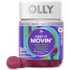 OLLY Keep it Moving Constipation Relief, Rhubarb, Prunes, Amla – Plum Berry Flavor – 30ct