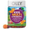 OLLY Kids Multivitamin & Probiotic Gummy, Digestive Support, Vitamins A, D, C, E, B, Zinc, Chewable Supplement, Berry Flavor, 35 Day Supply – 70 Count(100 Count (Pack of 1))