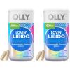 OLLY Lovin Libido Capsules, Boost Desire With Ashwagandha, Maca & Damiana, Vegetarian, Supplement for Women, 20 Day Supply – 40 Count(40 Count (Pack of 2))