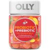 OLLY Probiotic + Prebiotic Gummy, Digestive Support and Gut Health, 500 Million CFUs, Fiber, Adult Chewable Supplement for Men and Women, Peach, 30 Day Supply – 30 Count(30 Count (Pack of 1))