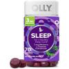 OLLY Restful Sleep Gummy Supplement with Melatonin & L-Theanine Chamomile, Blackberry Zen, 50 Gummies (25 Day Supply) Supports a Healthy Sleep Cycle* (Packaging May Vary)(70 Count (Pack of 1))