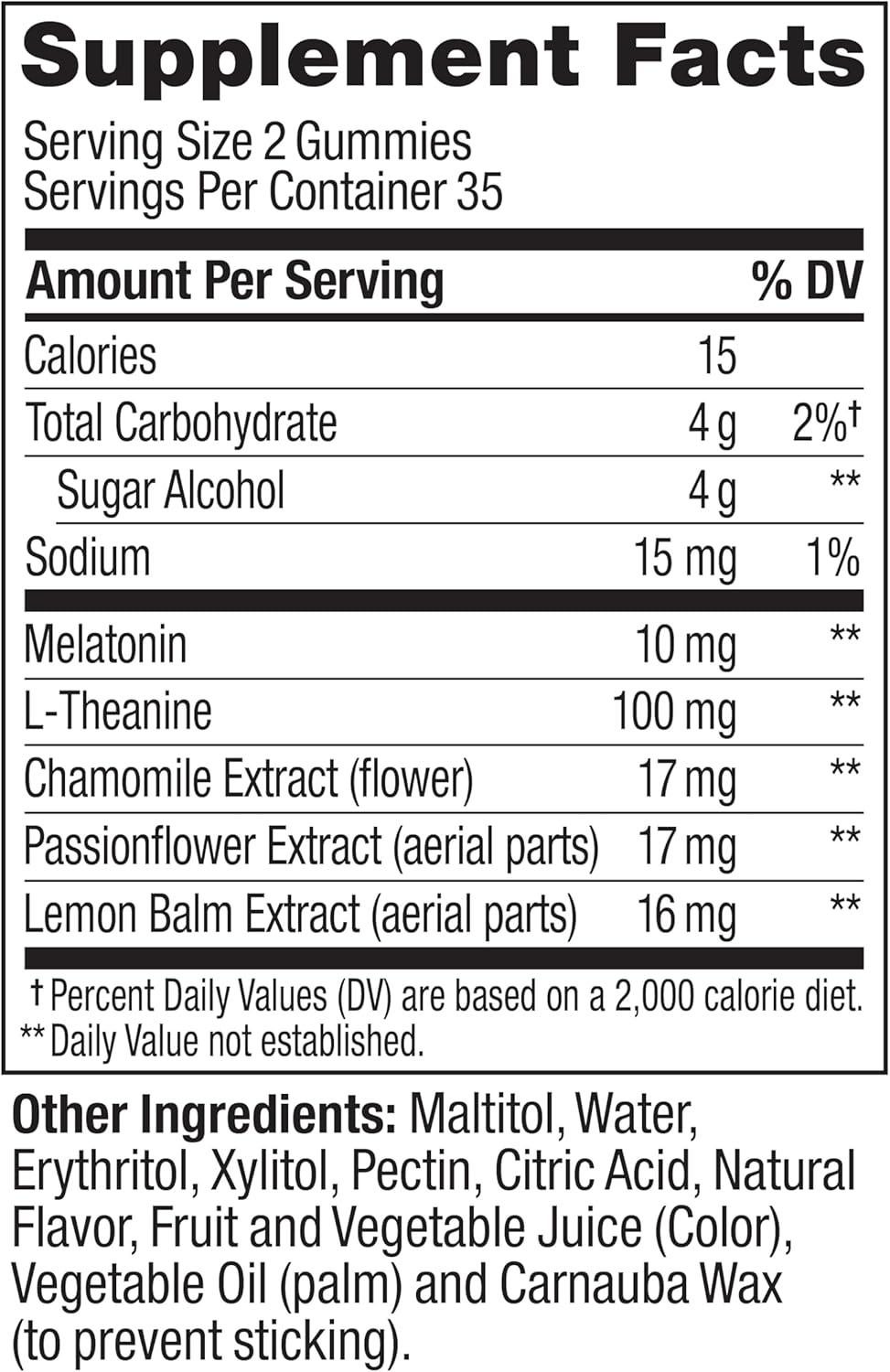 imageOLLY Max Strength Sleep Gummy 10mg Melatonin LTheanine Chamomile Lemon Balm Sugar Free Vegetarian Sleep Aid Strawberry 70 Count50 Count Pack of 1
