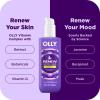 OLLY Vitamins Mini Body Serum & Body Wash Mixed Pack 4 Count Repairs Skin Barrier & Soothe Stress, TSA Approved