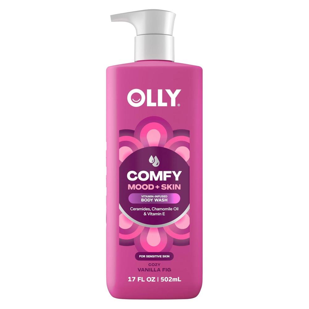 image:imageOLLY Body Wash Comfy Mood Skin with ceramides chamomile oil amp vitamin E to Hydrate amp Nourish Skin 17 Fl Oz