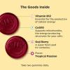 OLLY Daily Energy Gummy, Caffeine Free Cellular Energy Production,* Vitamin B12, CoQ10, Goji Berry, Adult Chewable Supplement, Tropical Passion Flavored, 60 Day Supply – 120 Count(Regular Strength)
