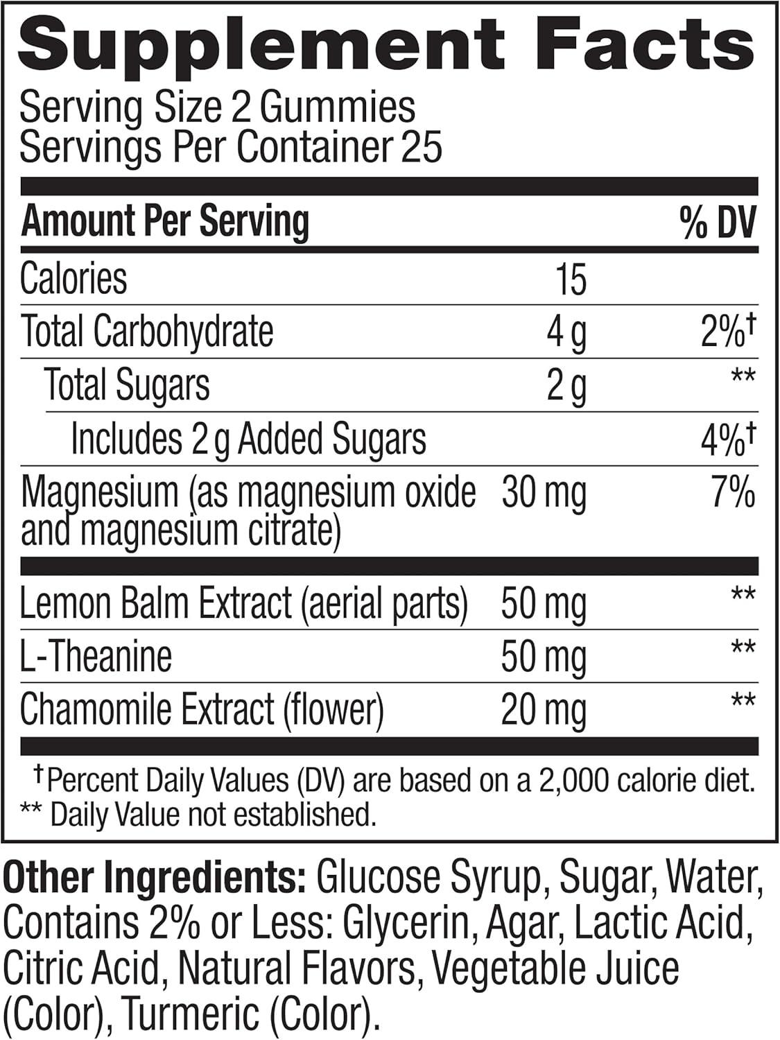 image:imageOLLY Kids Melatonin Free Sleep Gummy Supplement Supports Sleep Quality Magnesium LTheanine Lemon Balm Cloudberry Peach Flavored 25 Day Supply 50 Count