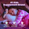 OLLY Kids Melatonin Free Sleep Gummy Supplement, Supports Sleep Quality,* Magnesium, L-Theanine, Lemon Balm, Cloudberry Peach Flavored, 25 Day Supply – 50 Count